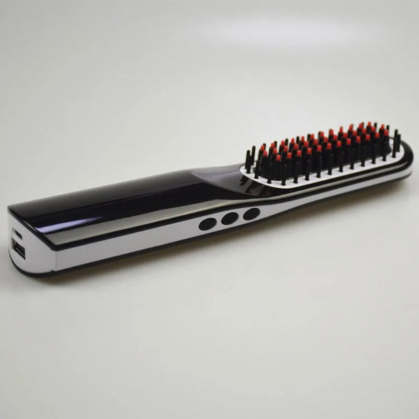 3 IN 1 Cordless Men Quick Beard Straightener Styler Comb