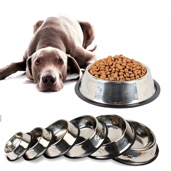 Stainless Steel Non-slip Pet Feeding Bowl