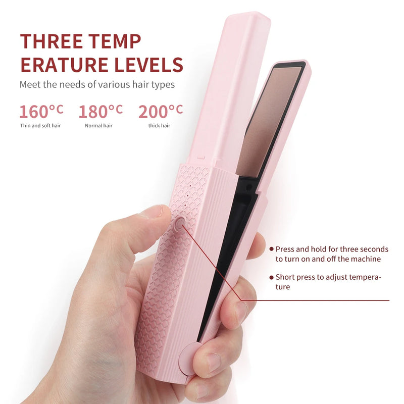 Portable Hair Straightener By Straight-Ease